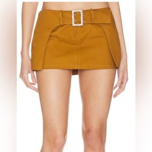 NWT Superdown Emmett Micro Mini Skirt